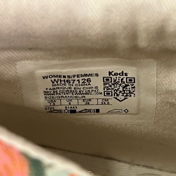 Keds Cooper Rifle Paper Co. Garden Party High-Top Sneaker - Picture 10 of 11